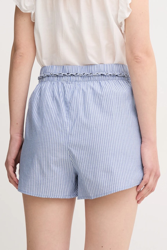 Oblečenie Bavlnené šortky Pepe Jeans DONOVAN PL801162 modrá