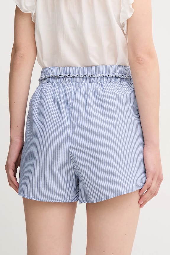 Oblečenie Bavlnené šortky Pepe Jeans DONOVAN PL801162 modrá