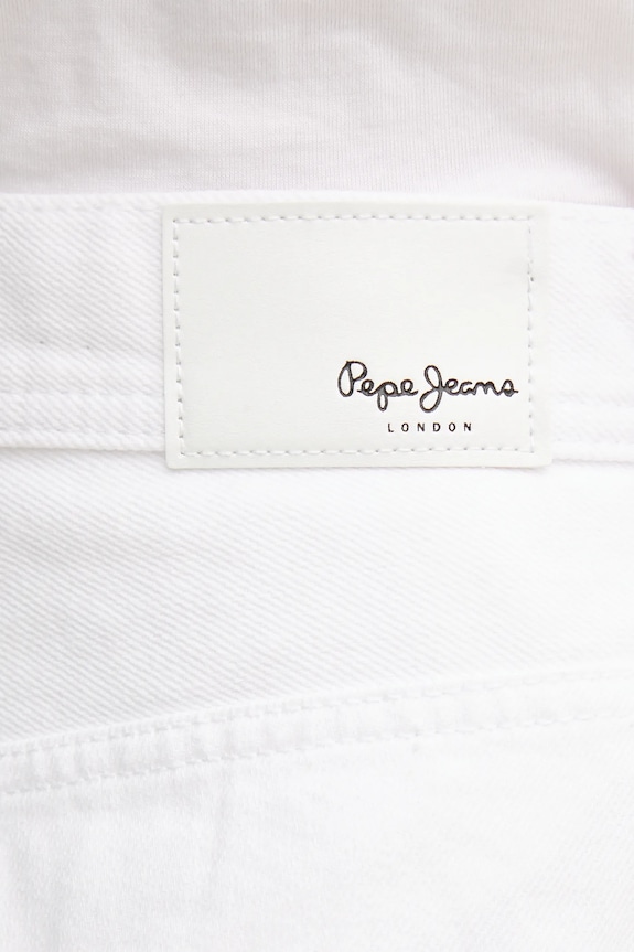 Jeans hlačno krilo Pepe Jeans REGULAR SKORT HW bela PL801187TC0