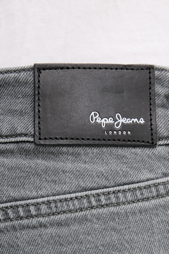 Jeans kratke hlače Pepe Jeans BERMUDA SHORT HW siva PL801189UN3