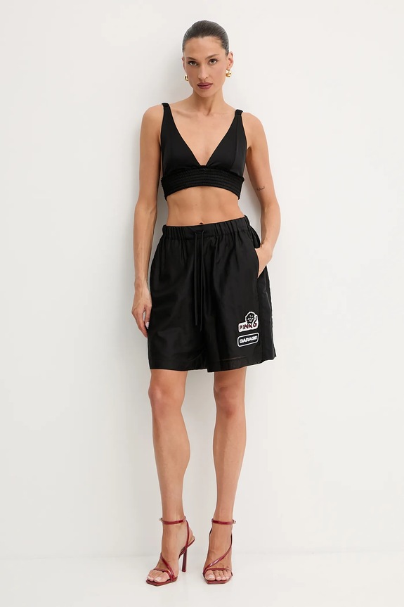 Pinko szorty 105243.A2M7 czarny SS25