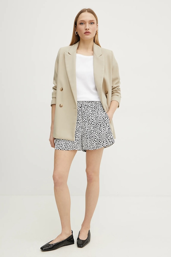 MICHAEL Michael Kors pantaloni scurti MR530MKGS6 alb SS25