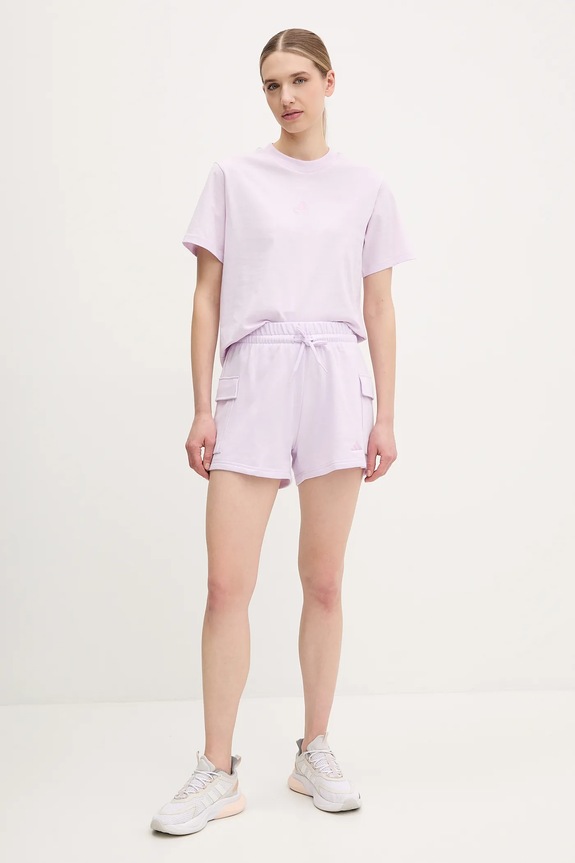 adidas shorts bambino/a Essentials JC5701 violetto SS25
