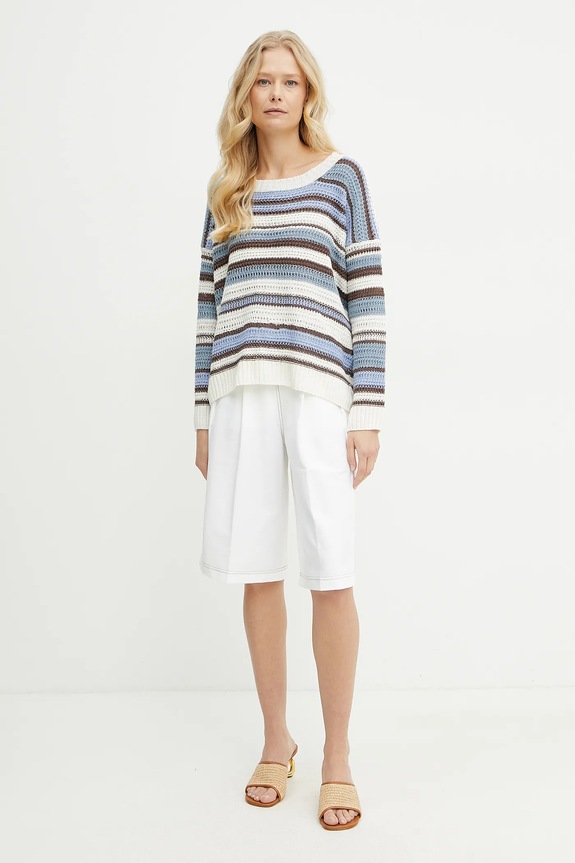 MM by Max Mara szorty 2516781027600 biały SS25