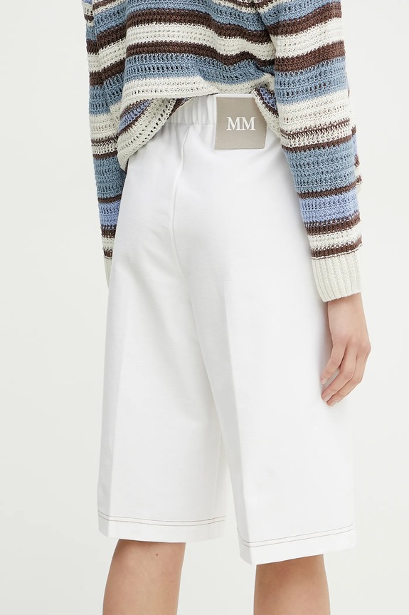 Odzież MM by Max Mara szorty 2516781027600 biały