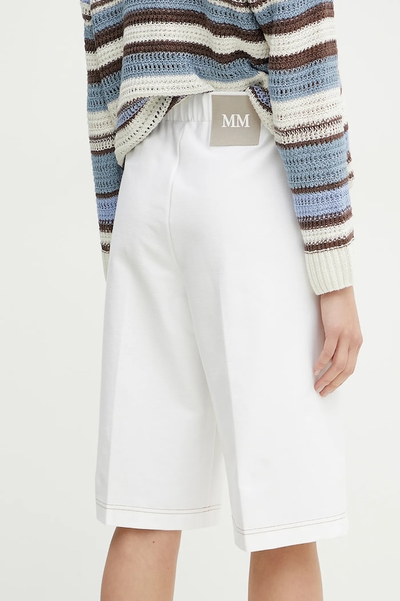 Odzież MM by Max Mara szorty 2516781027600 biały