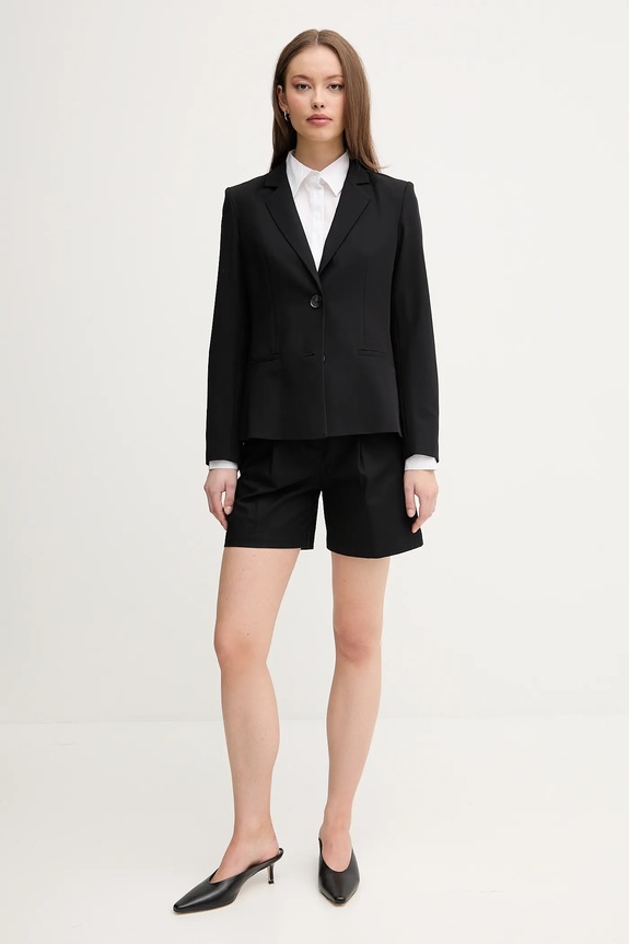 Kratke hlače United Colors of Benetton 40FAD901U crna SS25