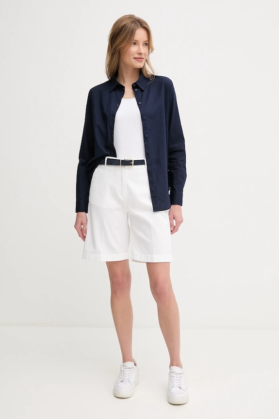 United Colors of Benetton bermudy dámske 4CDRD901W biela SS26