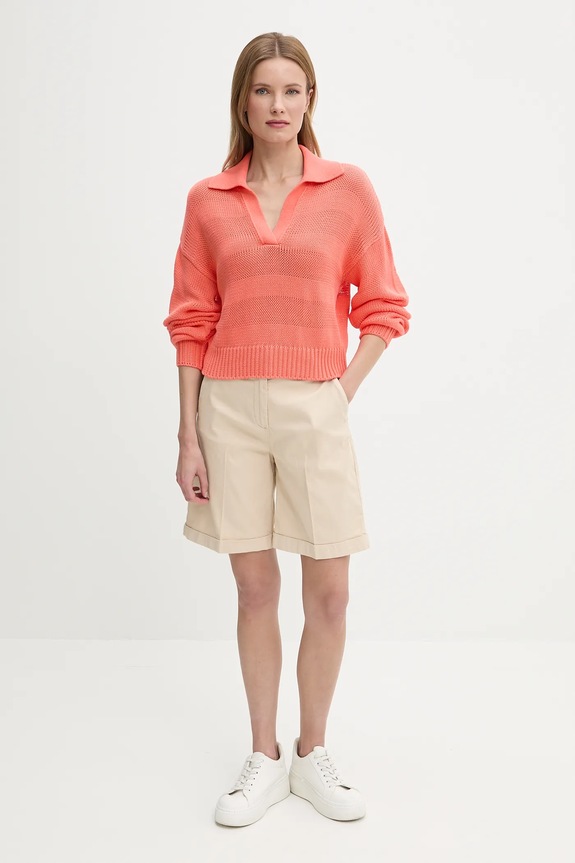United Colors of Benetton bermudy dámske 4CDRD901W béžová SS26