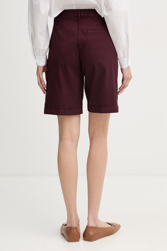 Îmbrăcăminte United Colors of Benetton bermude femei 4CDRD901W burgundia