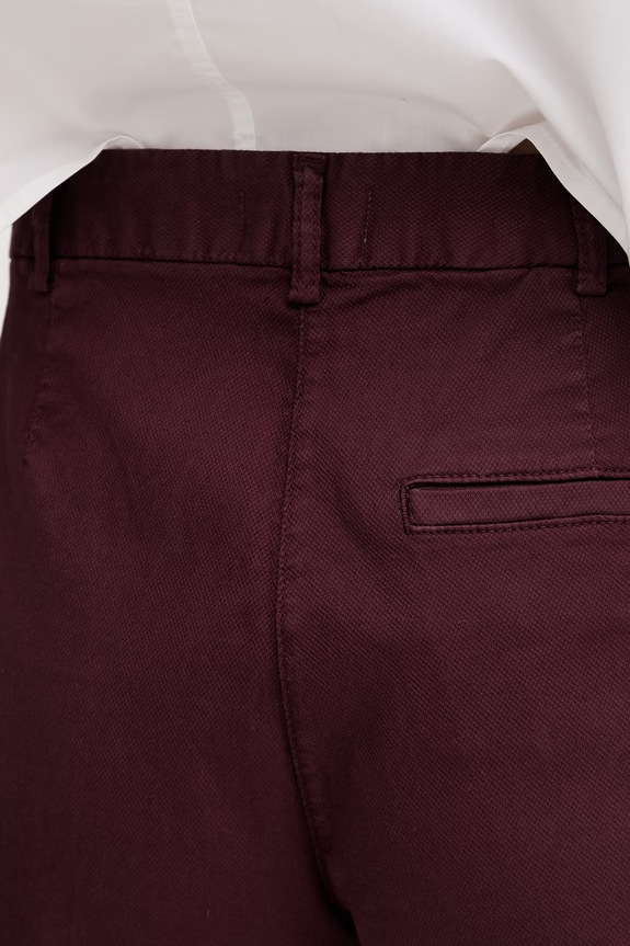 United Colors of Benetton bermude femei burgundia 4CDRD901W