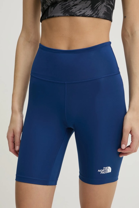 Športové krátke nohavice The North Face Flex s elastanom tmavomodrá NF0A8BRVD1R1