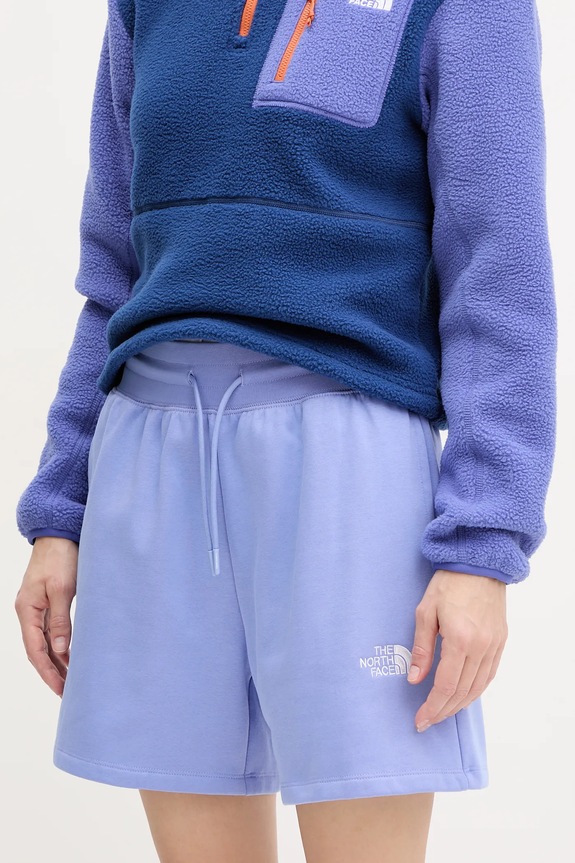Šortky The North Face Essential Relaxed pletenina fialová NF0A8C2F0YI1