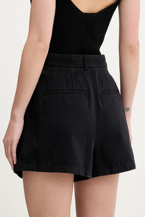 Ruházat Filippa K pamut rövidnadrág 31368.FK fekete