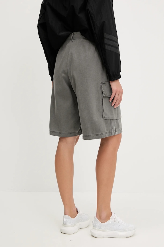 Îmbrăcăminte adidas Originals pantaloni scurți jeans Cargo Jorts JD0139 gri