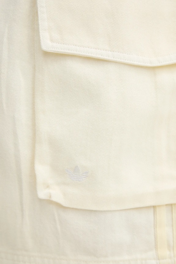 Βαμβακερό σορτσάκι adidas Originals Cargo Jorts JD0138 μπεζ