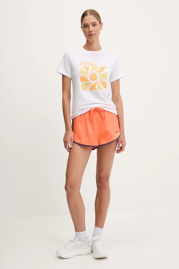 adidas Originals pantaloni scurți Sprinter Shorts JD3608 portocaliu SS25