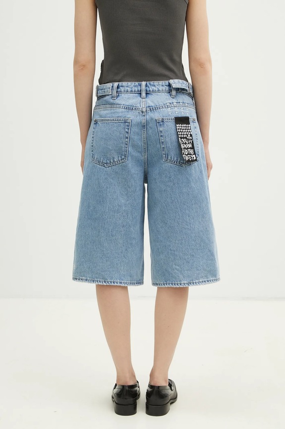 Clothing KSUBI denim shorts Low Rider WPS24WA012 blue