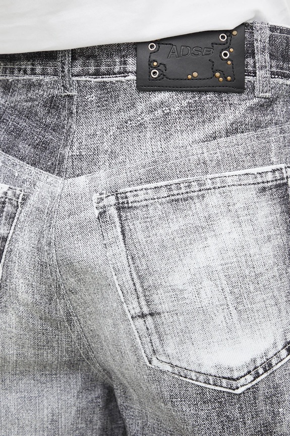 Džínové šortky Andersson Bell Lace Paneled černá apa794w