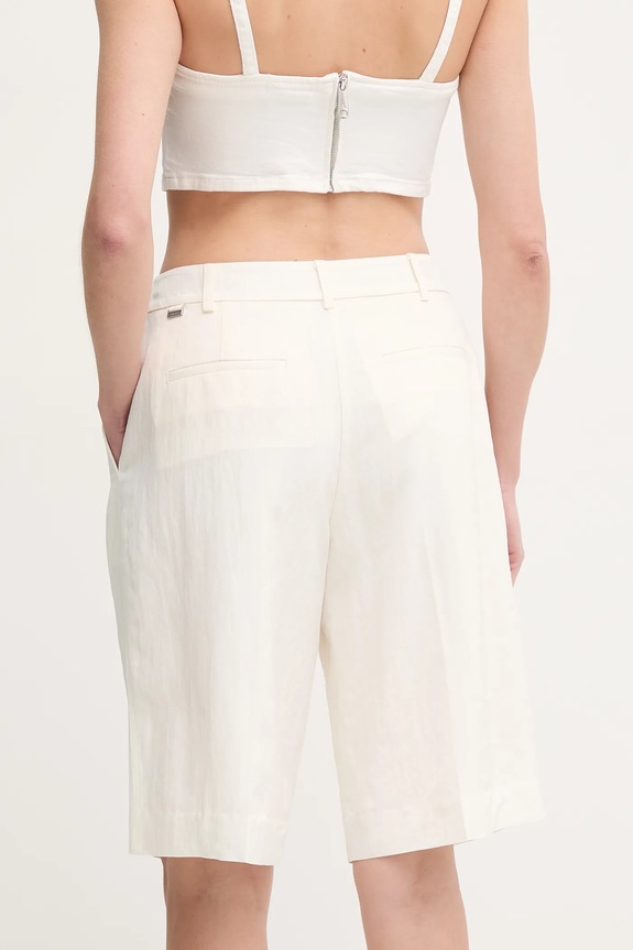 Odzież Calvin Klein szorty K20K208357 beżowy
