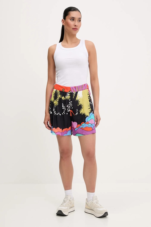 Sportalm pantaloni scurți 650183 negru SS25