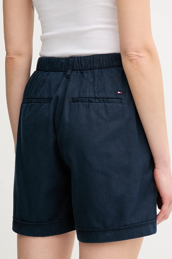 Ρούχα Σορτς Tommy Hilfiger WW0WW44762 σκούρο μπλε