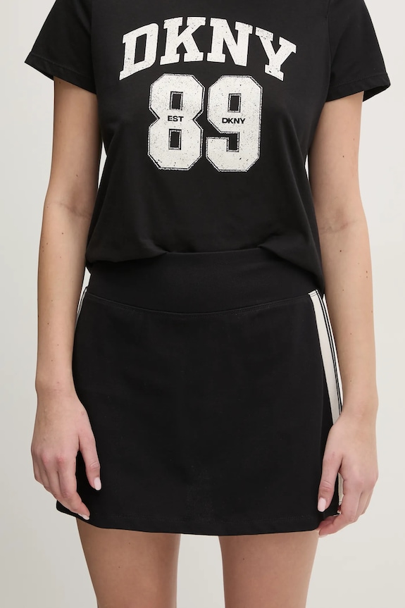 Dkny fustă imprimeu negru DP5K1004