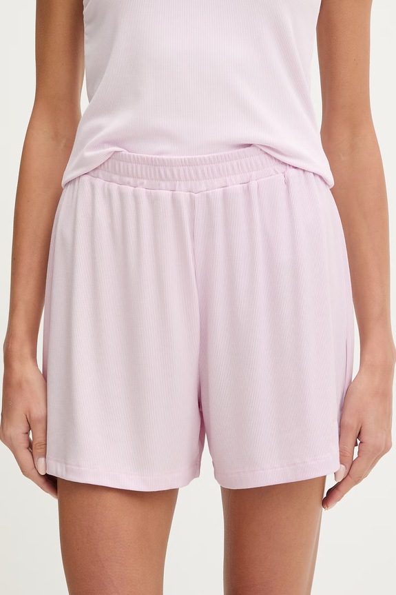 Guess pantaloni scurți LIA tricotaj violet O5GD01.KCQ72
