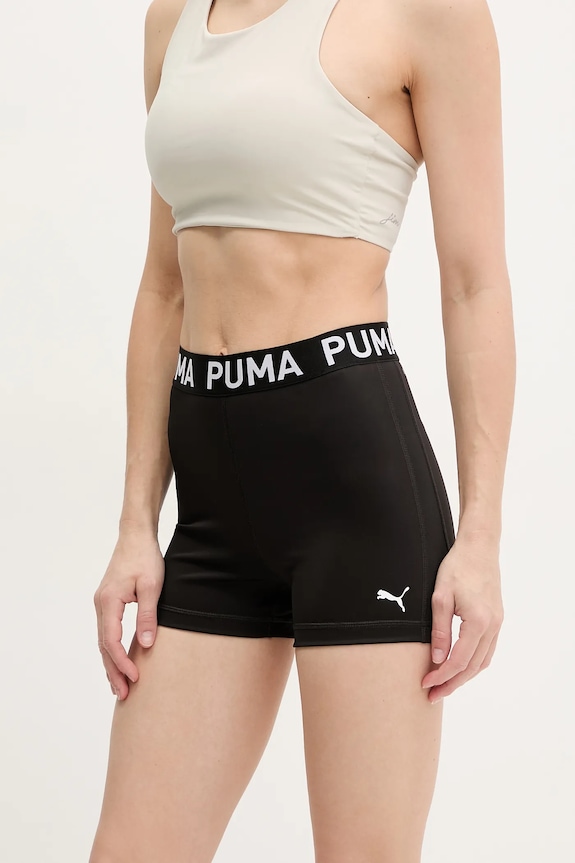 Puma pantaloncini da allenamento Strong alta nero 526002