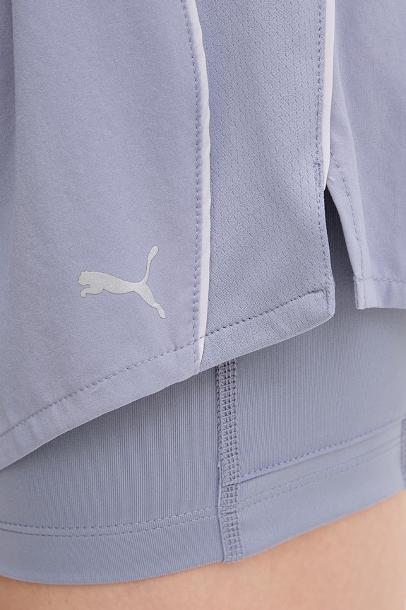 Puma szorty do biegania Velocity niebieski 526588