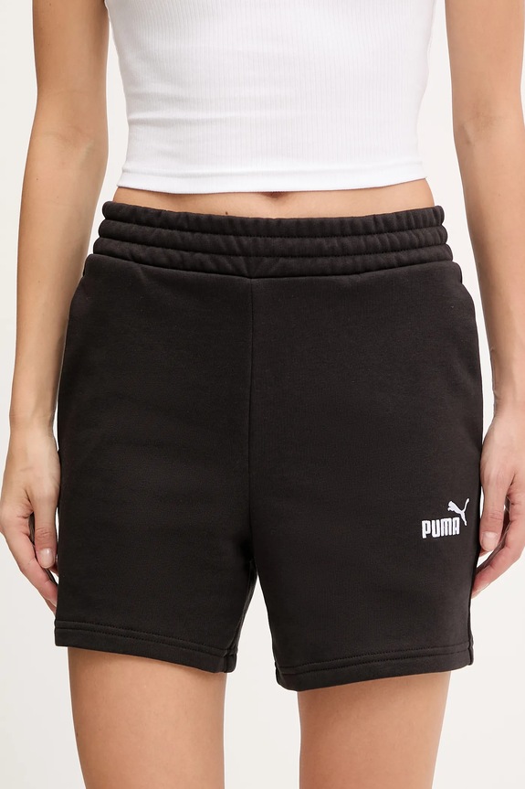 Puma szorty aplikacja czarny 682440