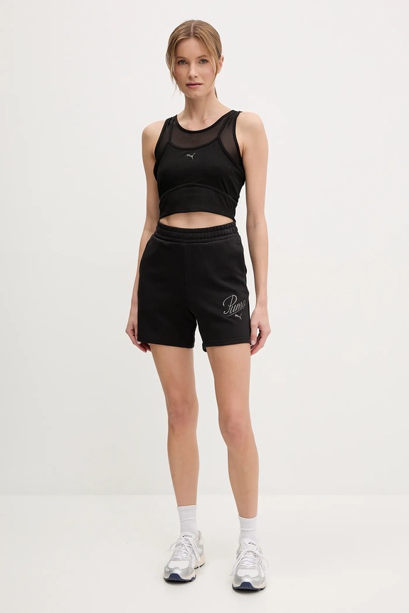 Σορτς Puma 684984 μαύρο SS25
