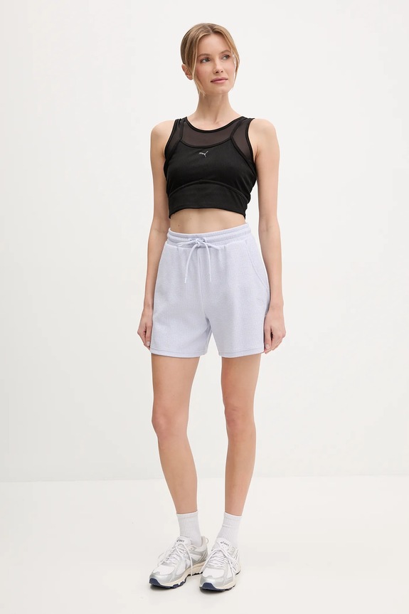 Puma pantaloni scurti 685062 albastru SS25