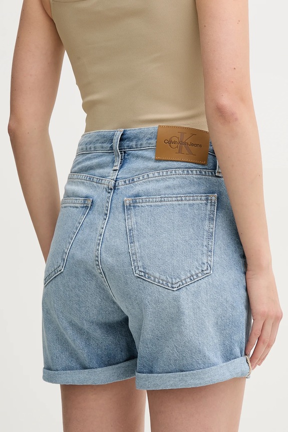 Ruházat Calvin Klein Jeans farmer rövidnadrág J20J225152 kék