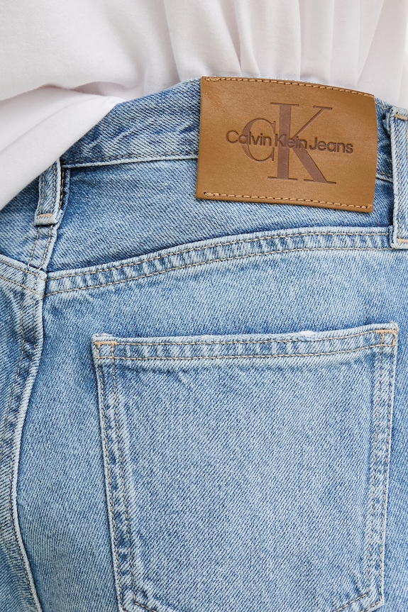 Kratke hlače Calvin Klein Jeans modra J20J225159