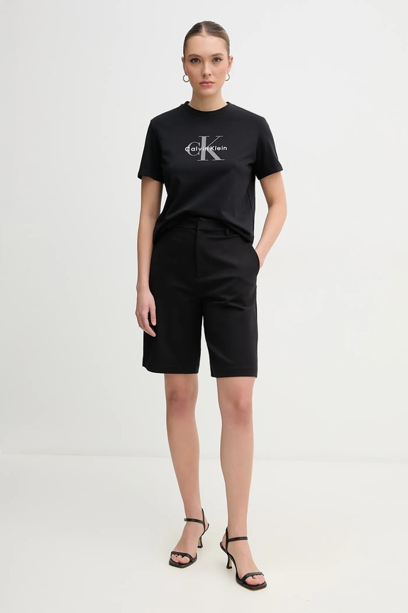 Calvin Klein Jeans pantaloncini J20J225222 nero SS25
