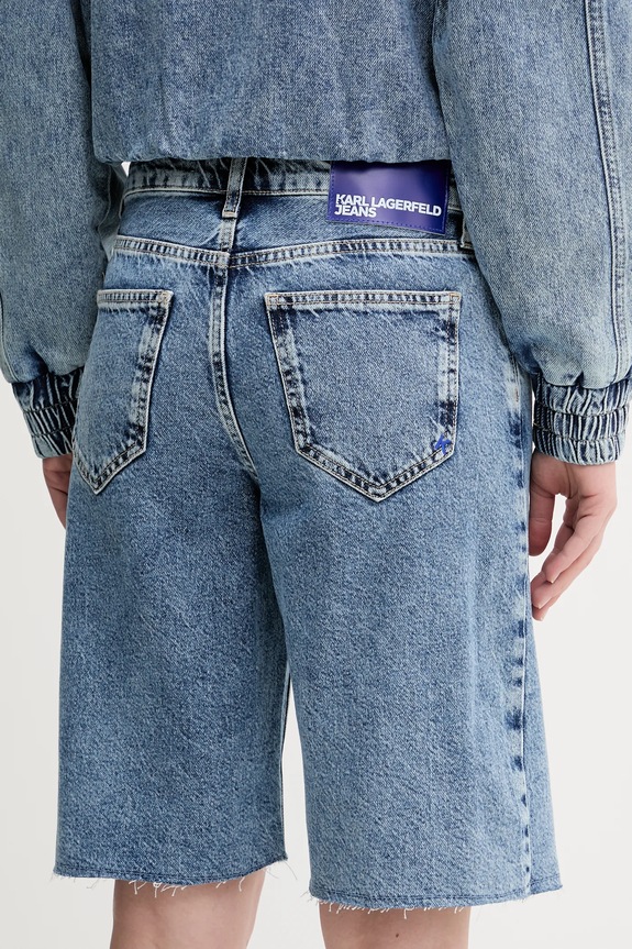 Одежда Джинсовые шорты Karl Lagerfeld Jeans A2W10042 голубой