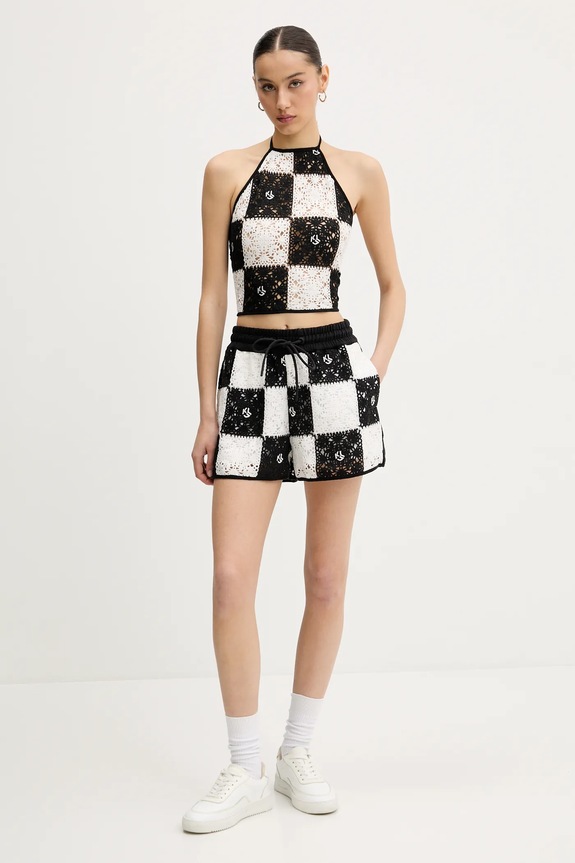 Karl Lagerfeld Jeans rövidnadrág A2W10001 fekete SS25