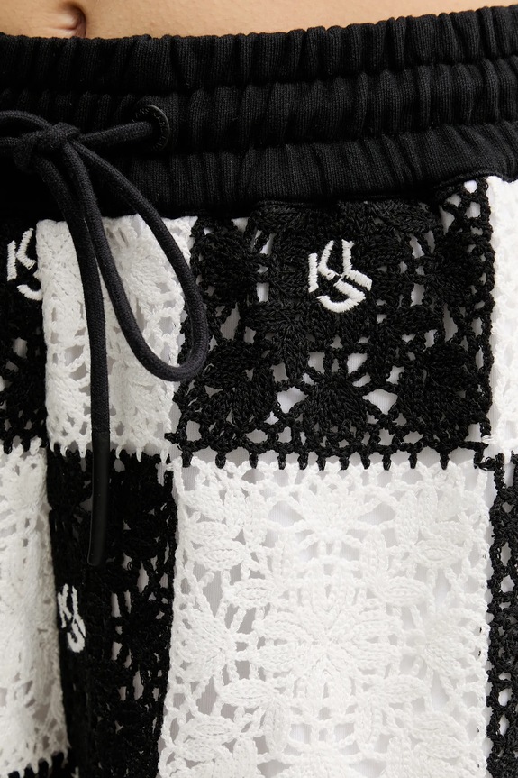 Karl Lagerfeld Jeans rövidnadrág fekete A2W10001