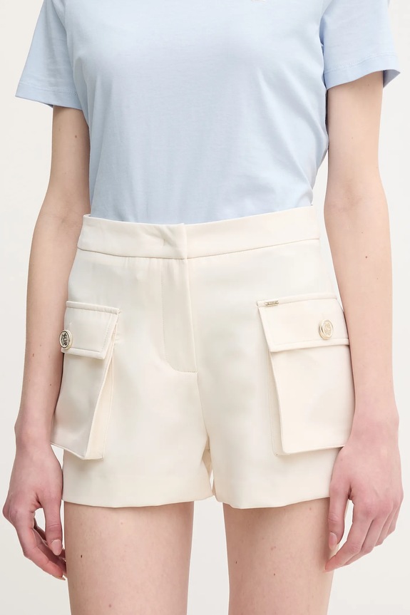 Gaudi pantaloncini alta beige 511FD25023