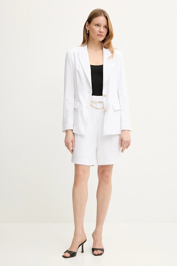 Σορτς Fracomina FS25SV6001W47601 λευκό SS25