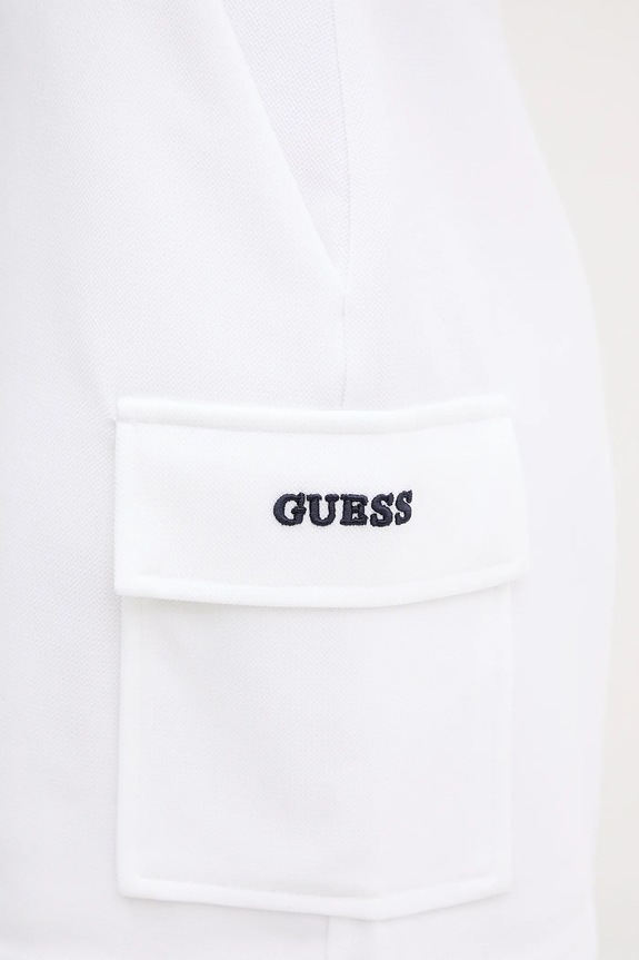 Guess pantaloni scurți AMARYLLIS alb V5GD17.KCYF2