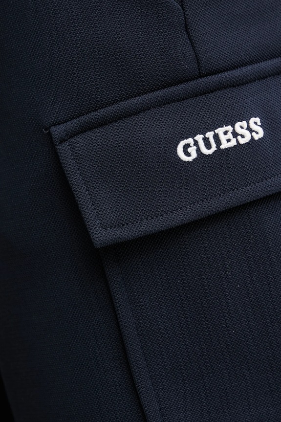 Σορτς Guess AMARYLLIS σκούρο μπλε V5GD17.KCYF2