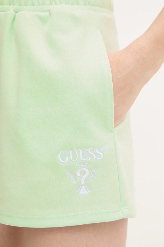 Σορτς Guess ROBERTA πράσινο V5GD19.KC3D2