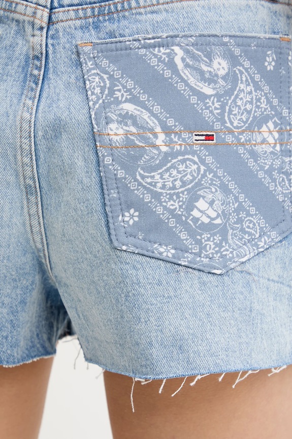 Τζιν σορτς Tommy Jeans μπλε DW0DW20087