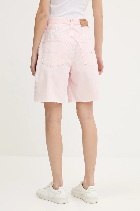 Oblečenie Rifľové krátke nohavice Tommy Jeans DW0DW21646 ružová