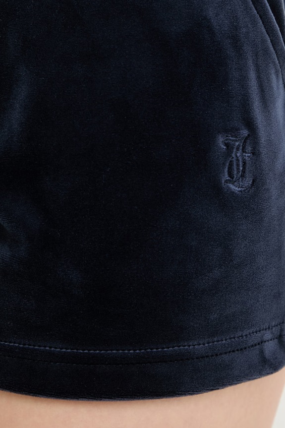 Juicy Couture teplákové šortky dámske EVE tmavomodrá JCBHS224801