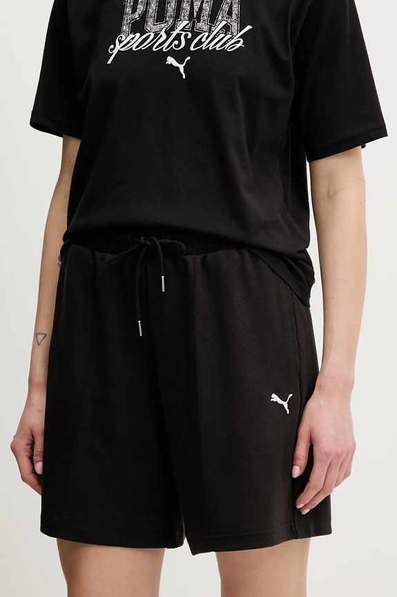 Σορτς Puma ψηλή μαύρο 629775