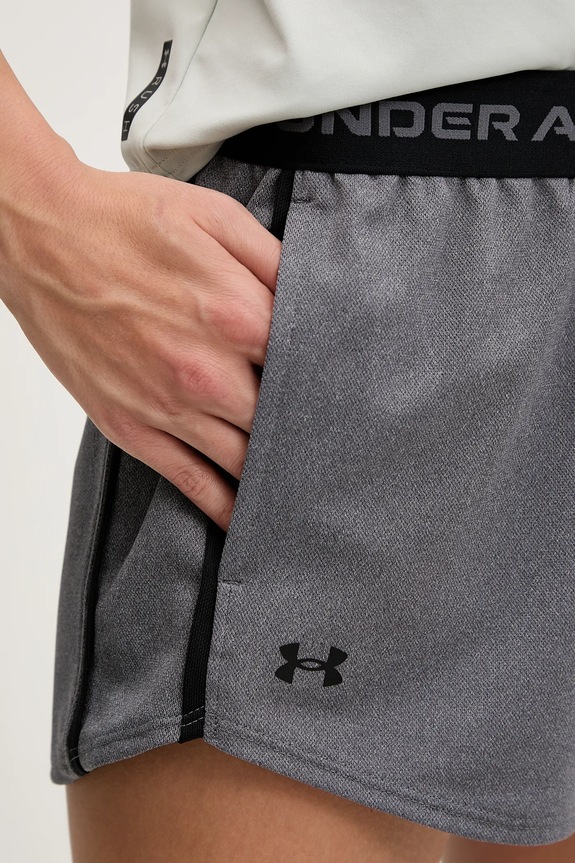 Under Armour σορτς αθλητικά Γυναικεία Tech Play 1389882 γκρί