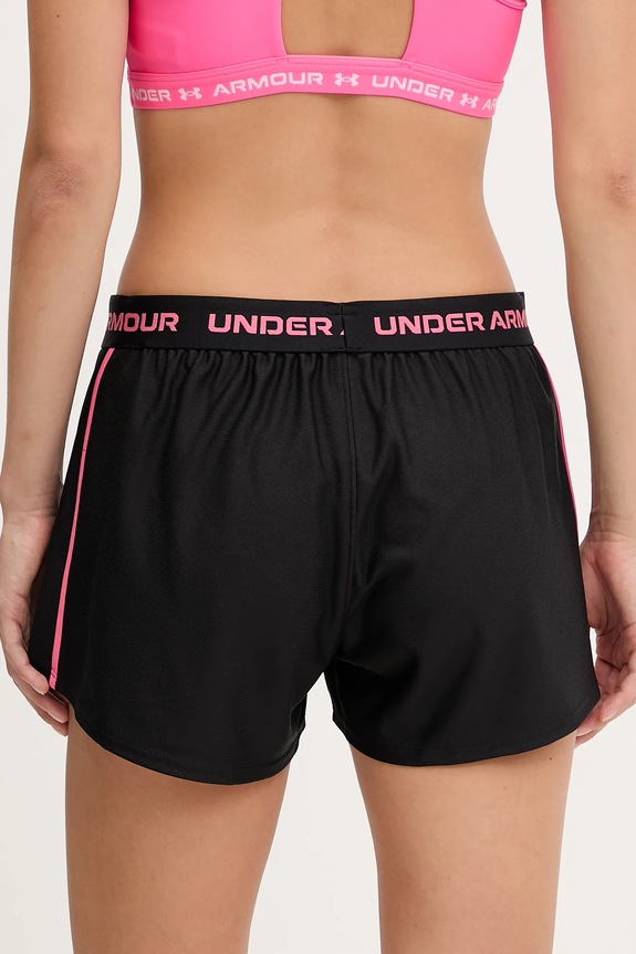 Odjeća Under Armour sportske kratke hlače za žene Tech Play 1389882 crna